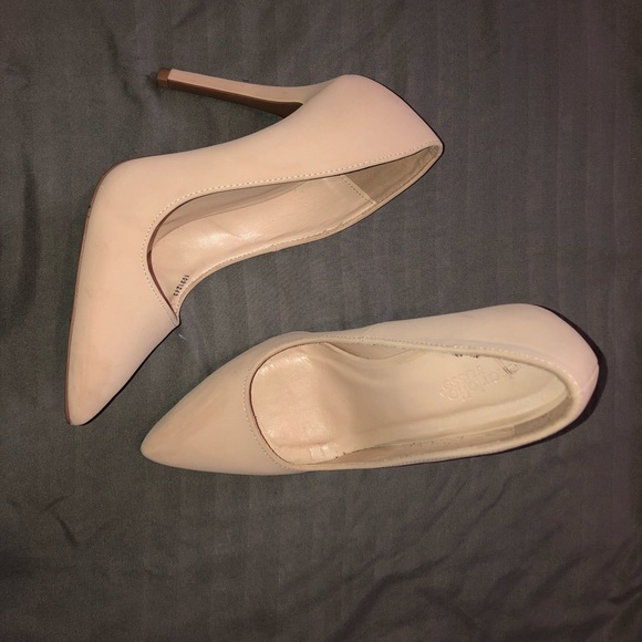 matte nude shoes